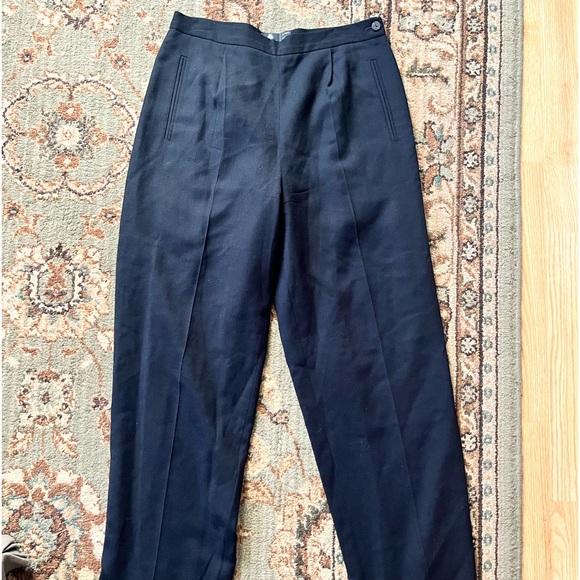 90s Pure wool lined trousers - Picture 1 of 4